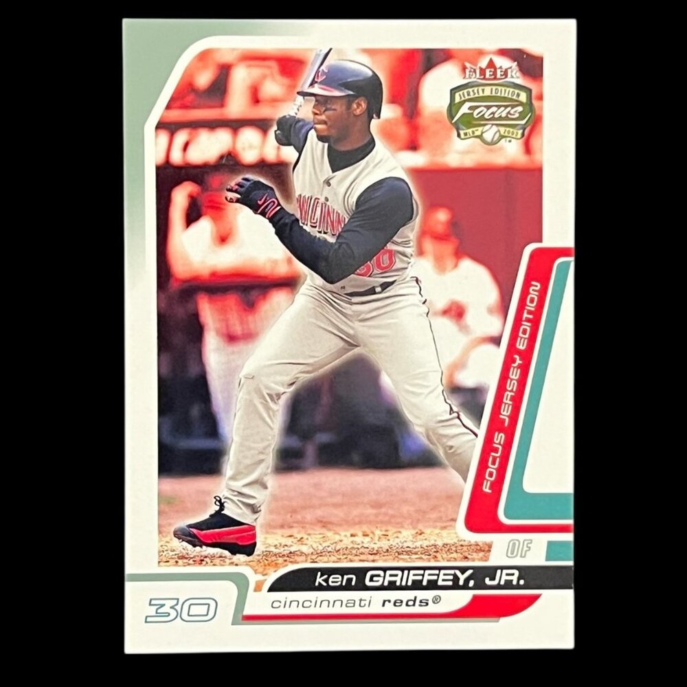 Ken Griffey Jr. 2003 Fleer Focus Jersey Edition #129 | Parallel #36/130 | NM+